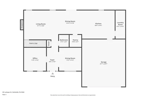 591 Larkspur Drive Clarksville TN 37043