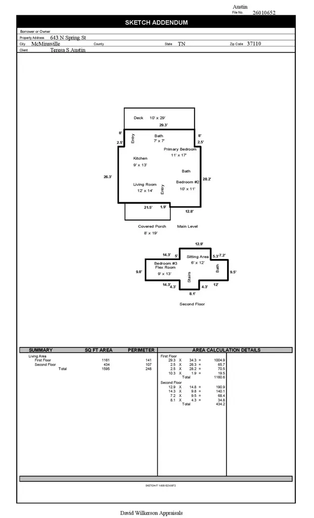 643 North Spring Street Mcminnville TN 37110