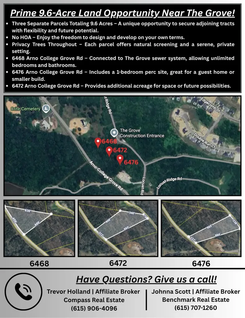6468 Arno College Grove Road College Grove TN 37046