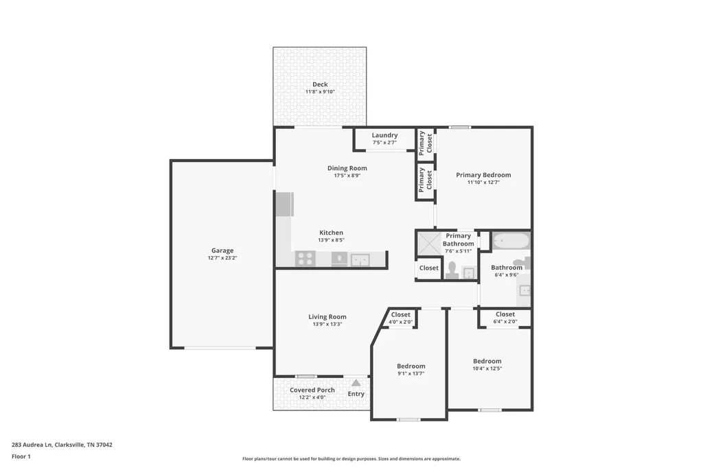 283 Audrea Lane Clarksville TN 37042