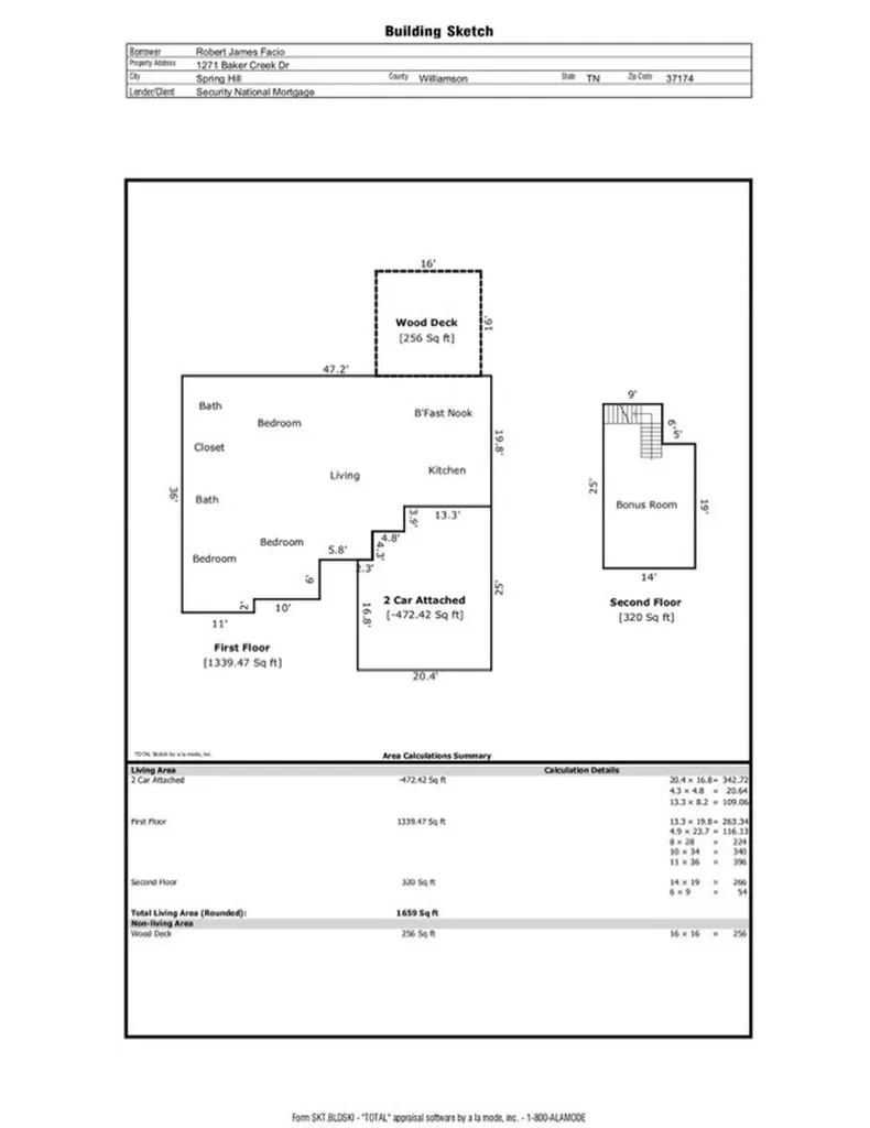 1271 Baker Creek Drive Spring Hill TN 37174