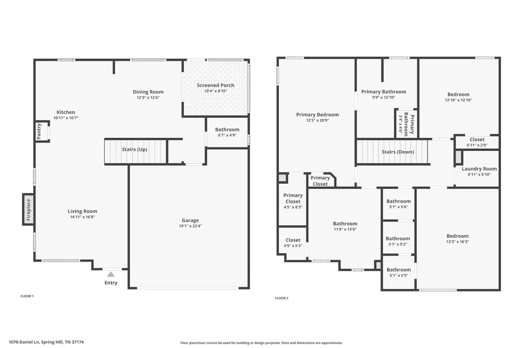 1070 Daniel Lane Spring Hill TN 37174
