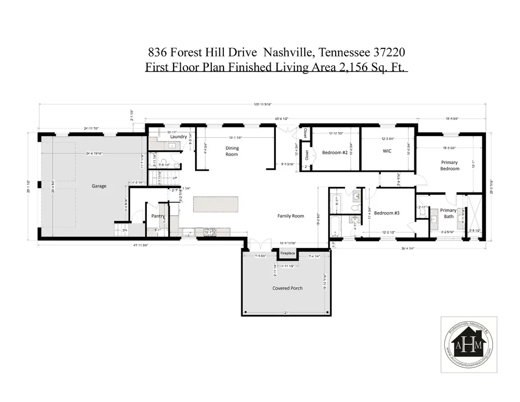 836 Forest Hills Drive Nashville TN 37220