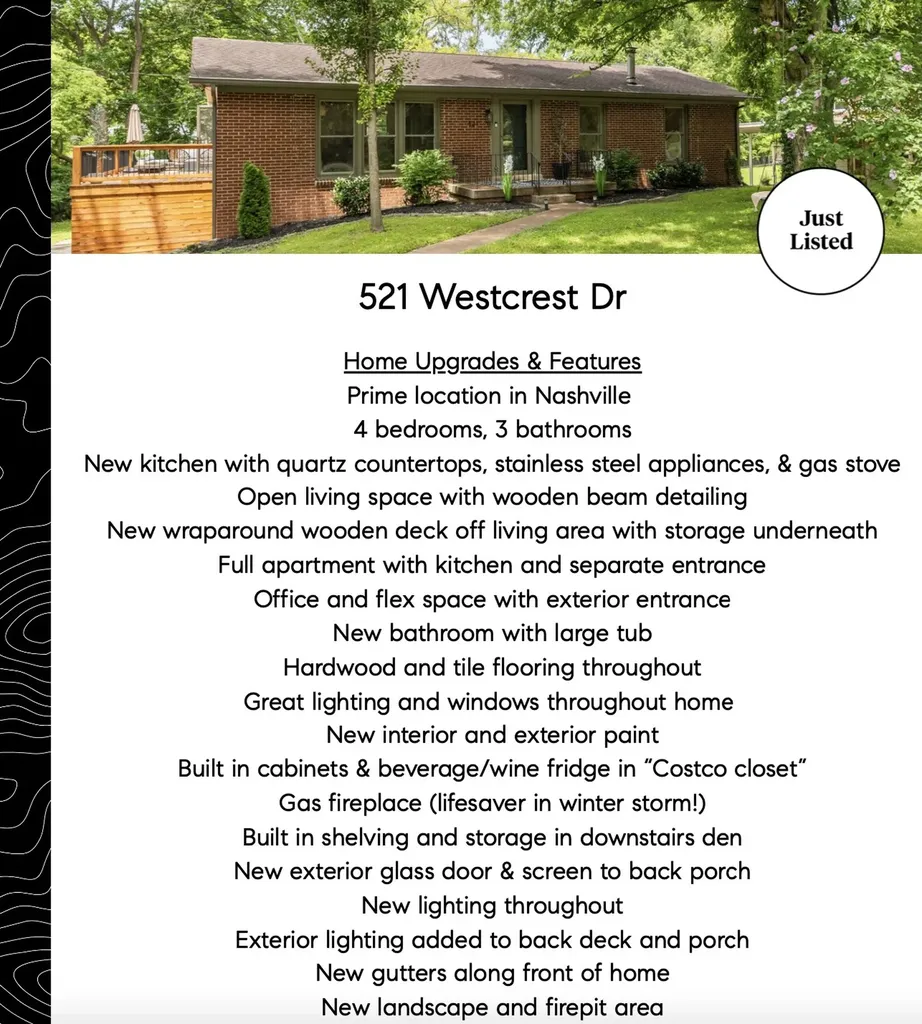 521 Westcrest Drive Nashville TN 37211