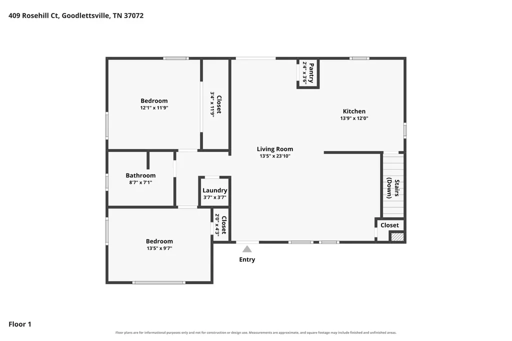409 Rosehill Court Goodlettsville TN 37072