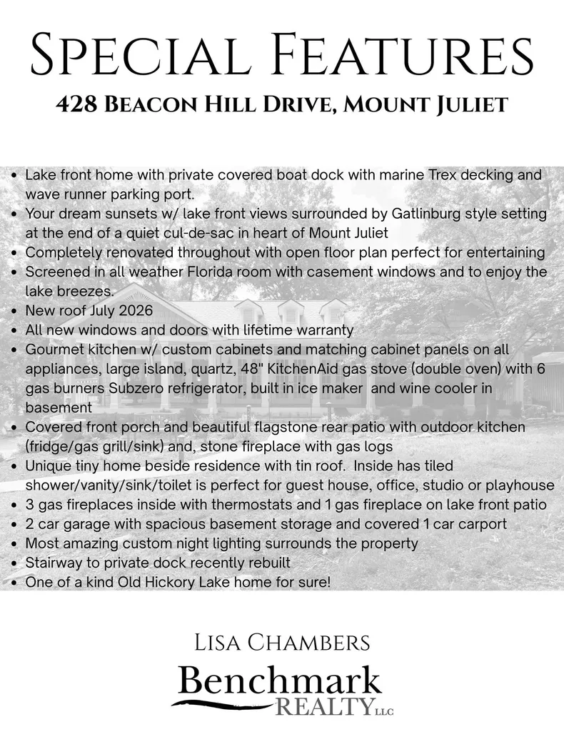 428 Beacon Hill Drive Mount Juliet TN 37122