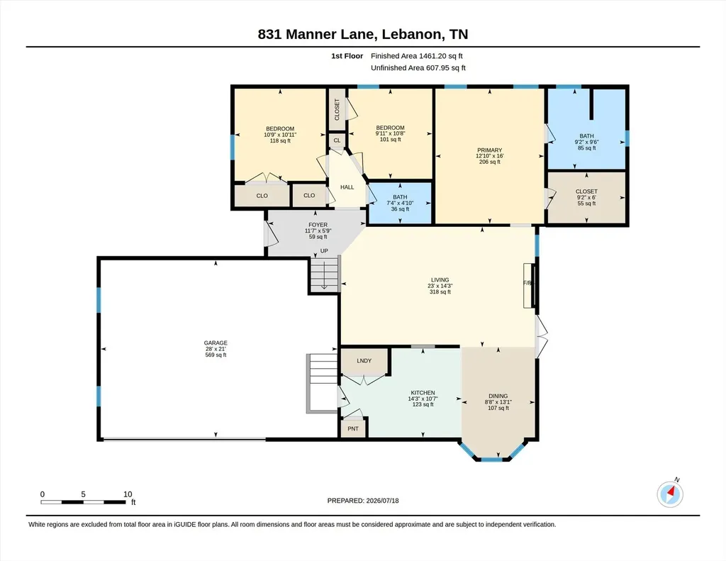 831 Manner Lane Lebanon TN 37087