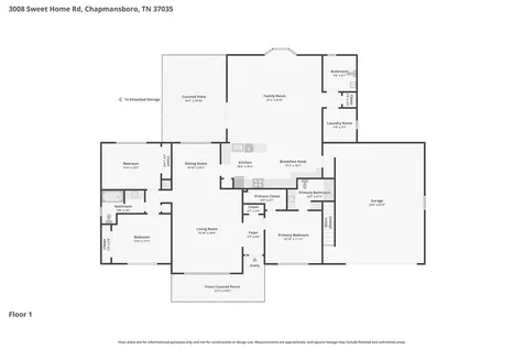 3008 Sweethome Road Chapmansboro TN 37035