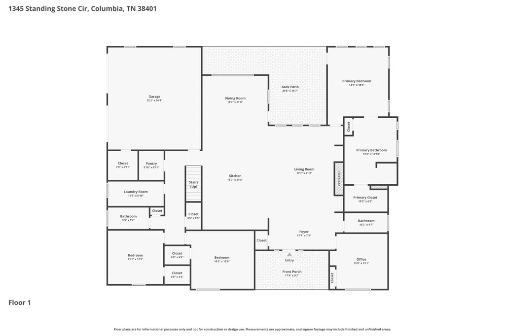 1345 Standing Stone Circle Columbia TN 38401