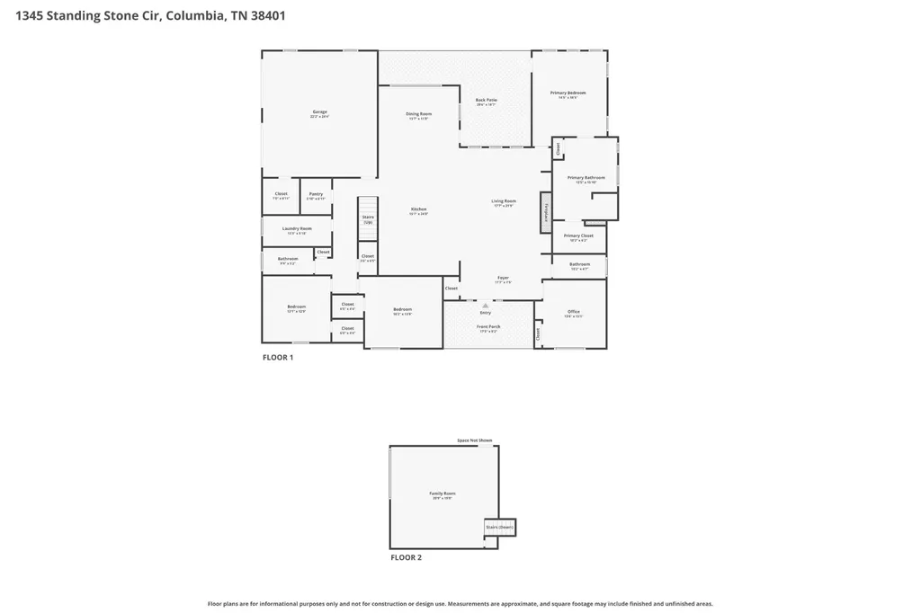 1345 Standing Stone Circle Columbia TN 38401