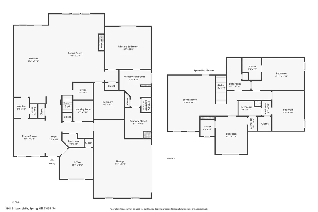 1144 Brixworth Drive Spring Hill TN 37174