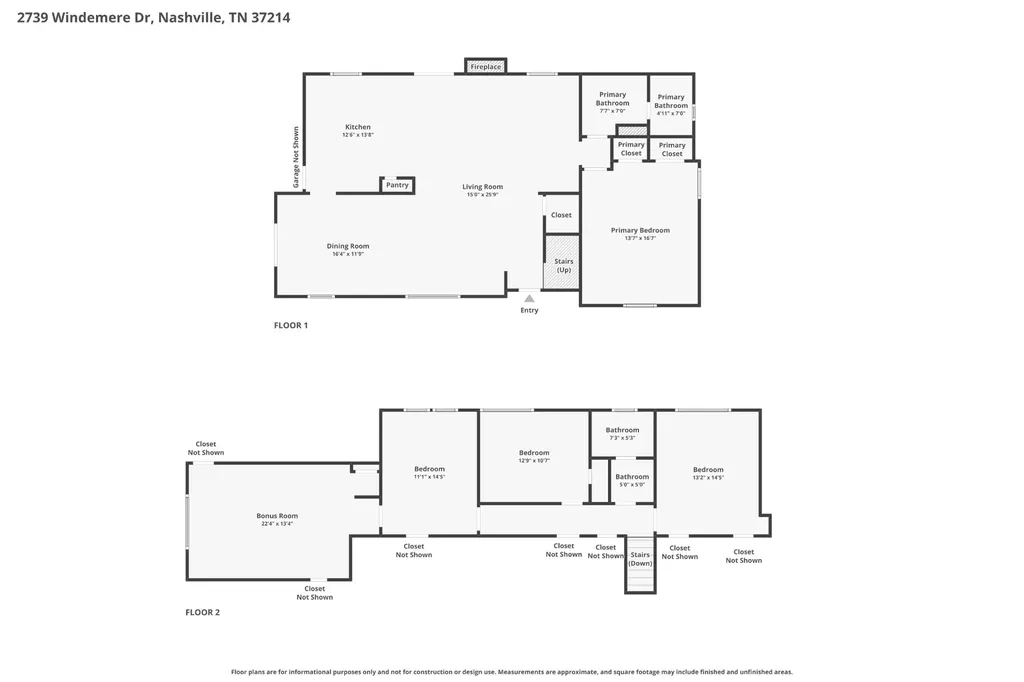 2739 Windemere Drive Nashville TN 37214