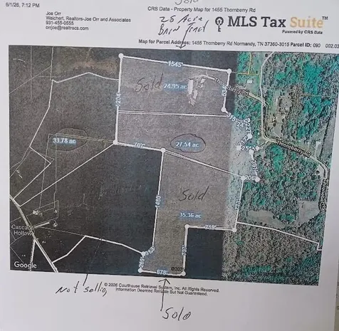 0 Cascade Hollow Road Normandy TN 37360