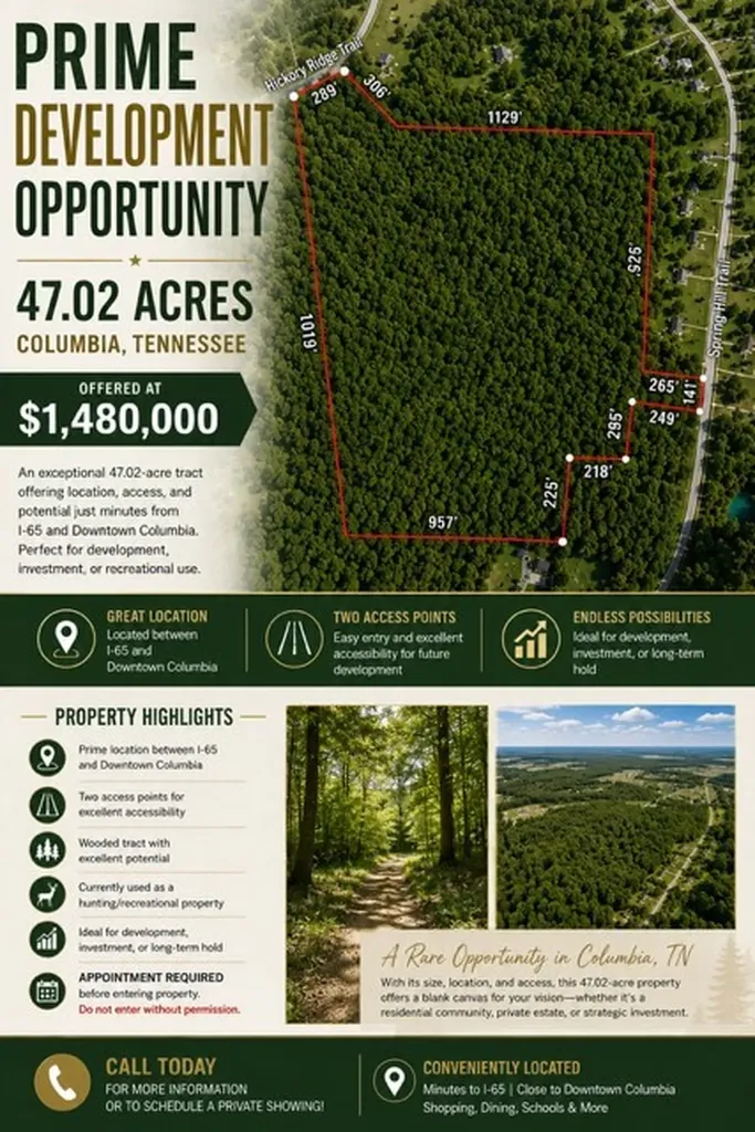 0 Hickory Ridge Trail Columbia TN 38401
