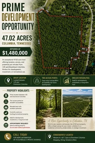 0 Hickory Ridge Trail Columbia TN 38401