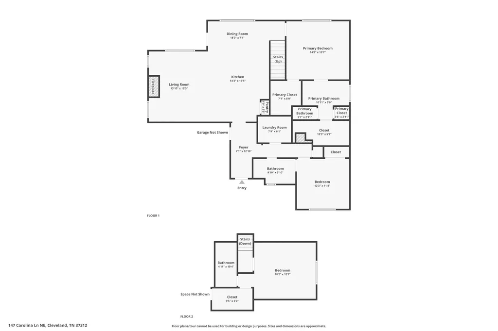 147 Carolina Lane, NE Cleveland TN 37312