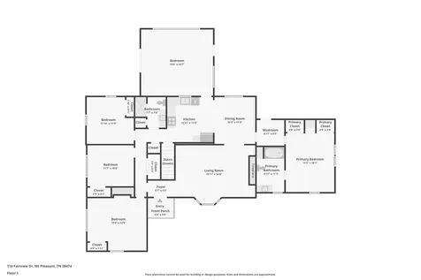 114 Fairview Drive Mount Pleasant TN 38474