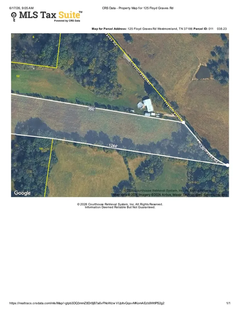 125 Floyd Graves Road Westmoreland TN 37186