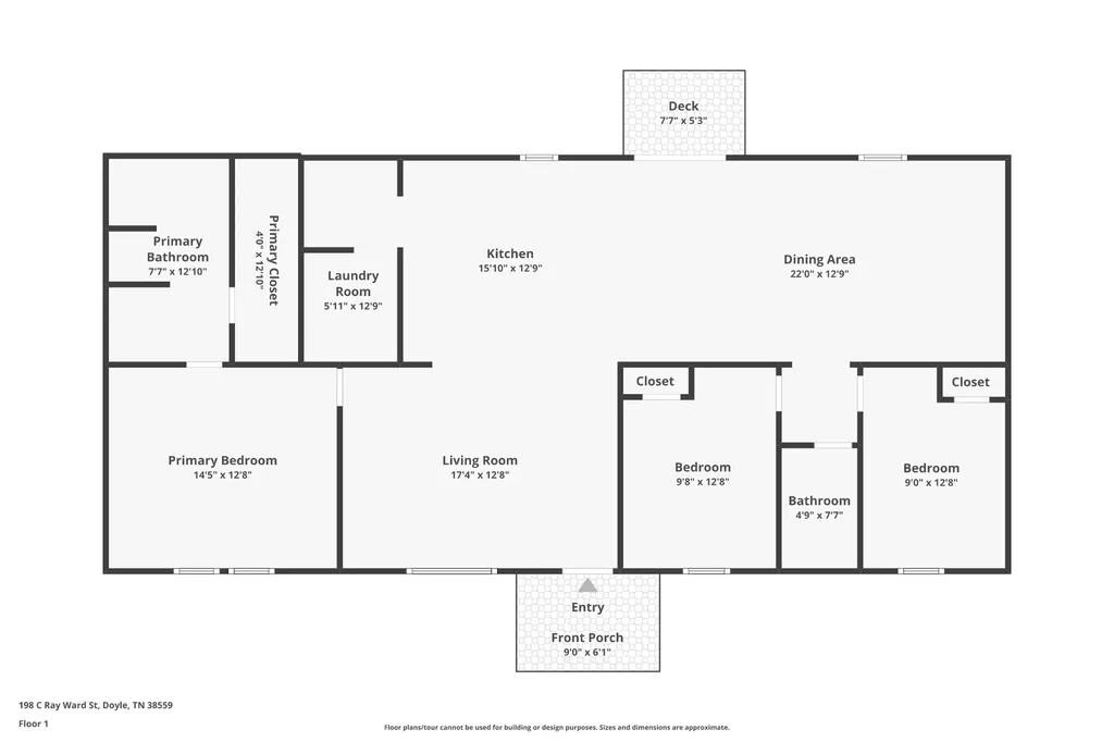 198 C Ray Ward Street Doyle TN 38559
