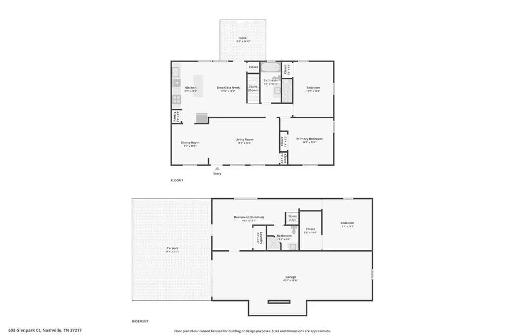 603 Glenpark Court Nashville TN 37217