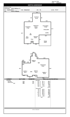1939 Cliffview Court Murfreesboro TN 37128