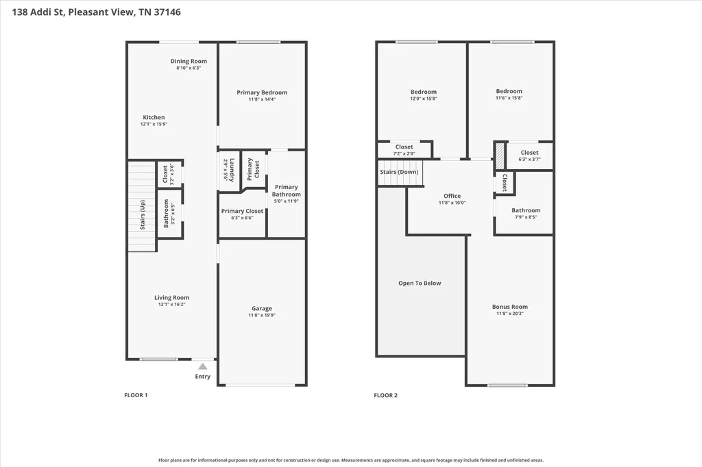 138 Addi Street Pleasant View TN 37146