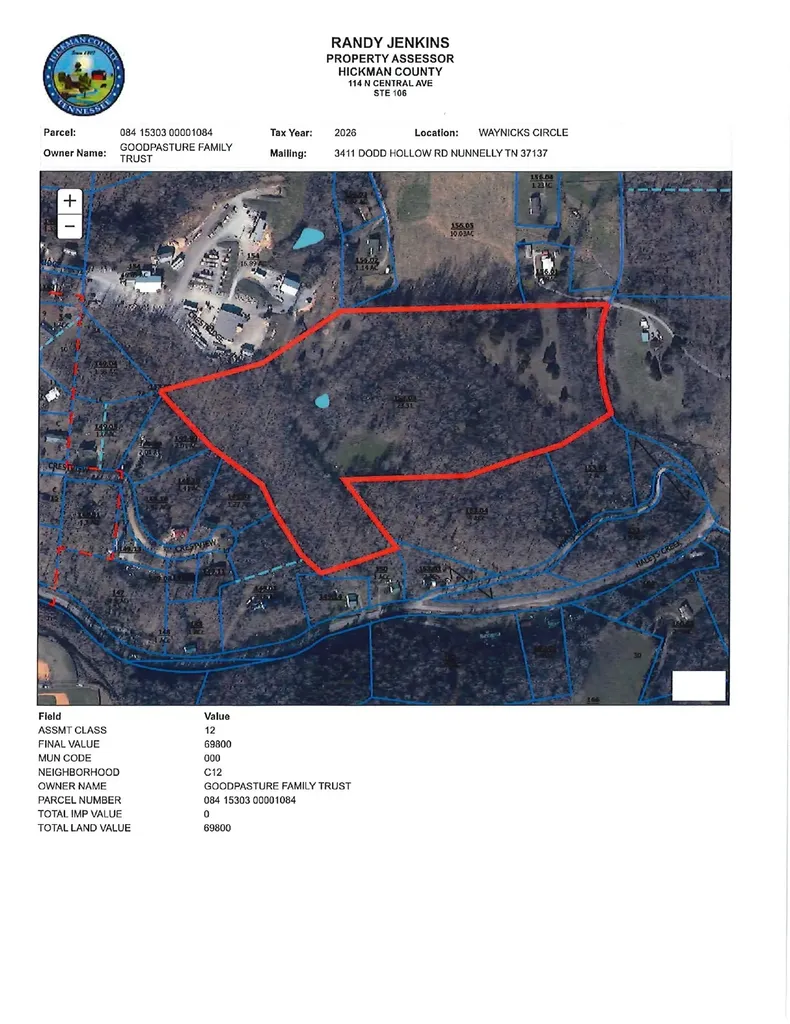 2898 Crestridge Drive Centerville TN 37033