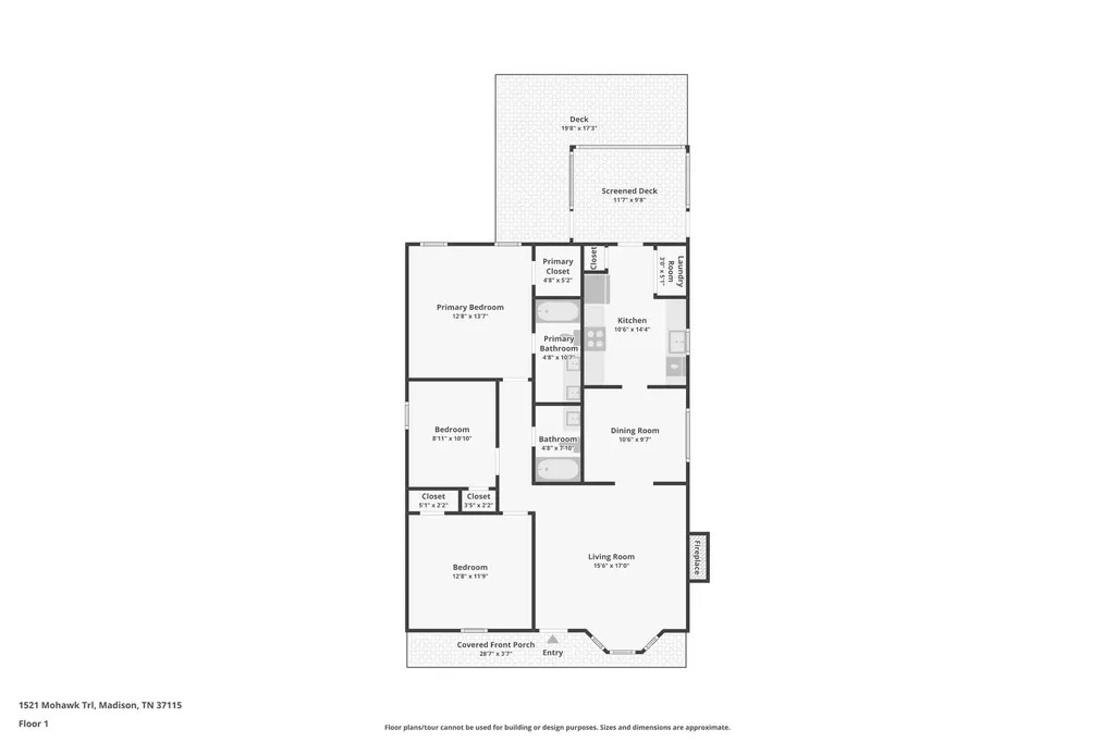 1521 Mohawk Trail Madison TN 37115