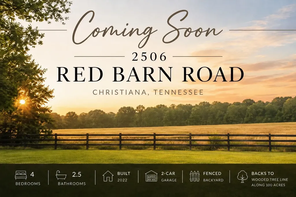 2506 Red Barn Road Christiana TN 37037