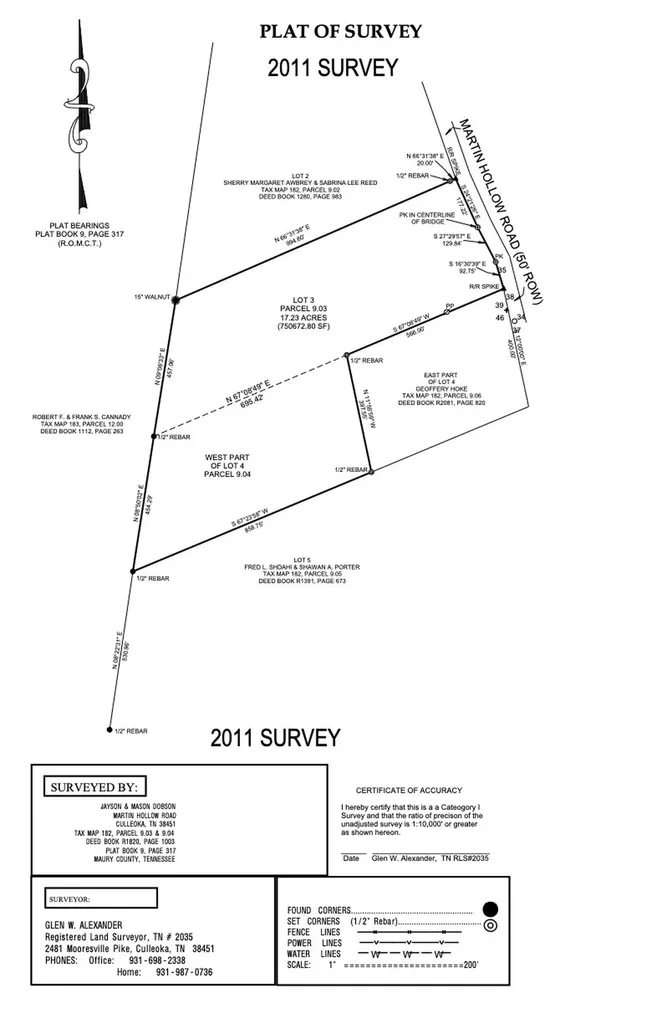 0 Martin Hollow Road Culleoka TN 38451