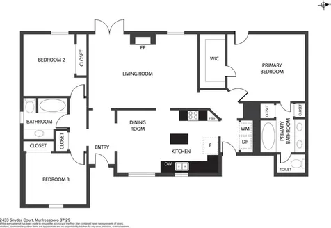 2433 Snyder Court Murfreesboro TN 37129