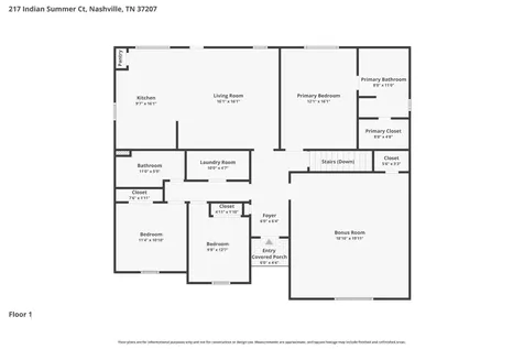 217 Indian Summer Court Nashville TN 37207