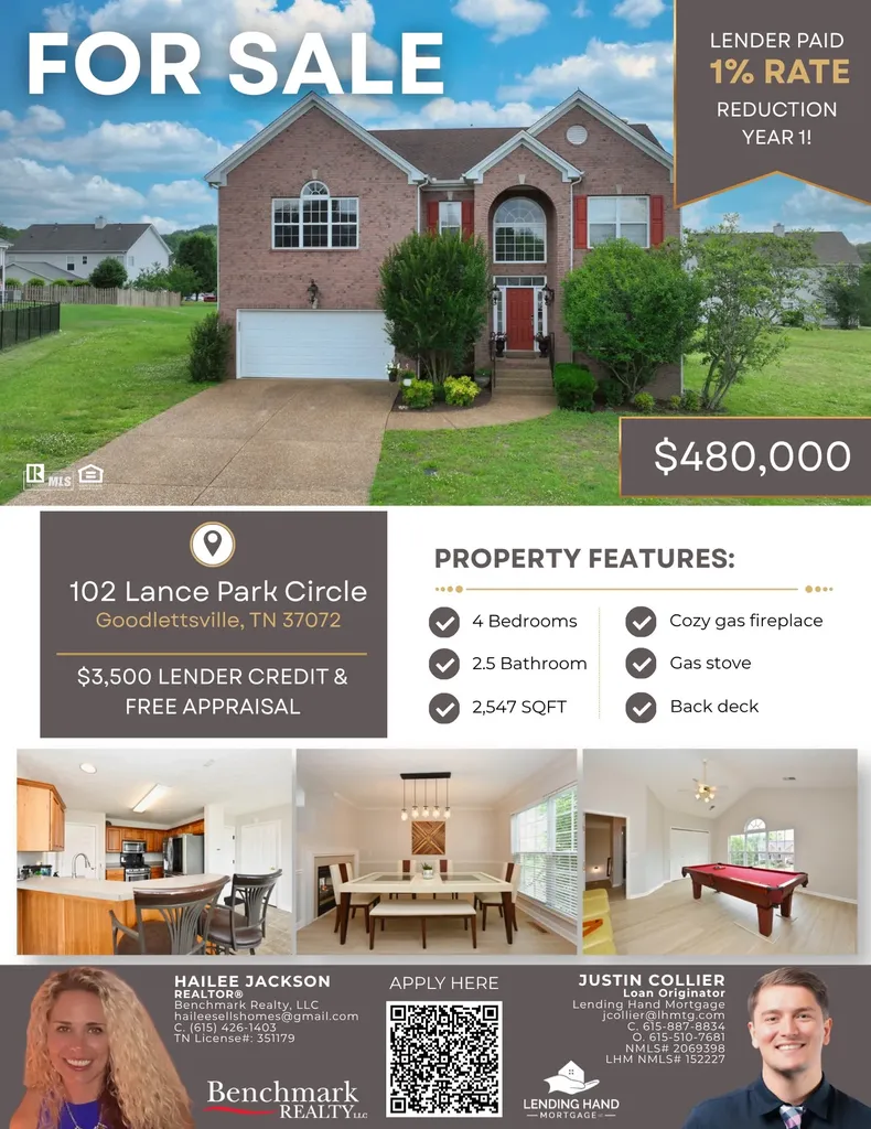102 Lance Park Circle Goodlettsville TN 37072