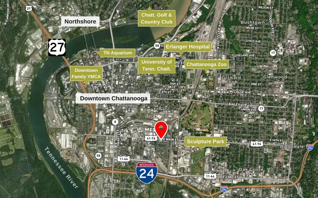 550 E Main Street Chattanooga TN 37408