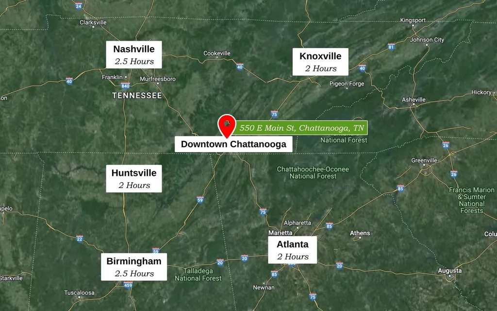 550 E Main Street Chattanooga TN 37408