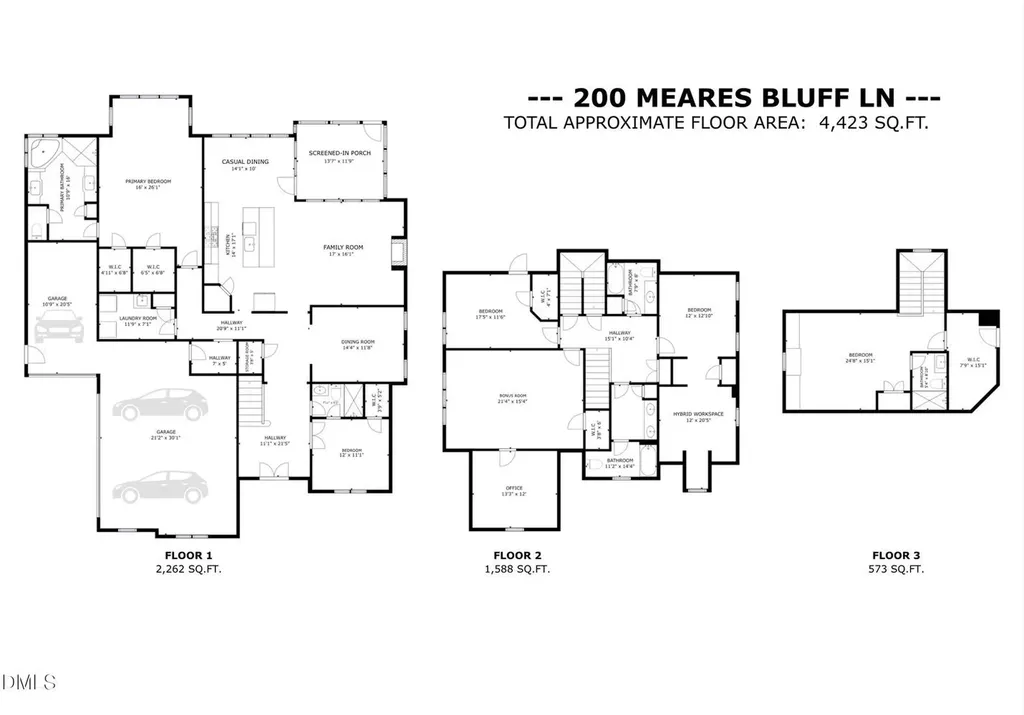 200 Meares Bluff Lane Holly Springs NC 27540