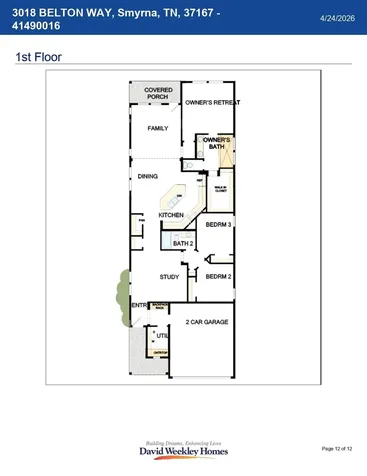 3018 Belton Way Smyrna TN 37167