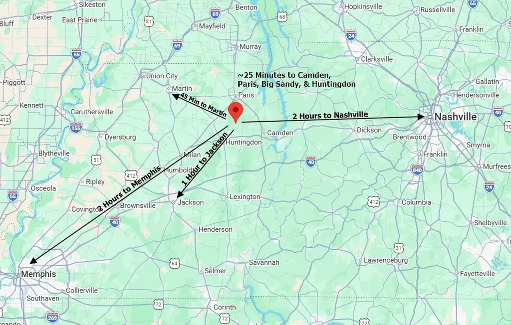 0 Mann Road Hollow Rock TN 38342