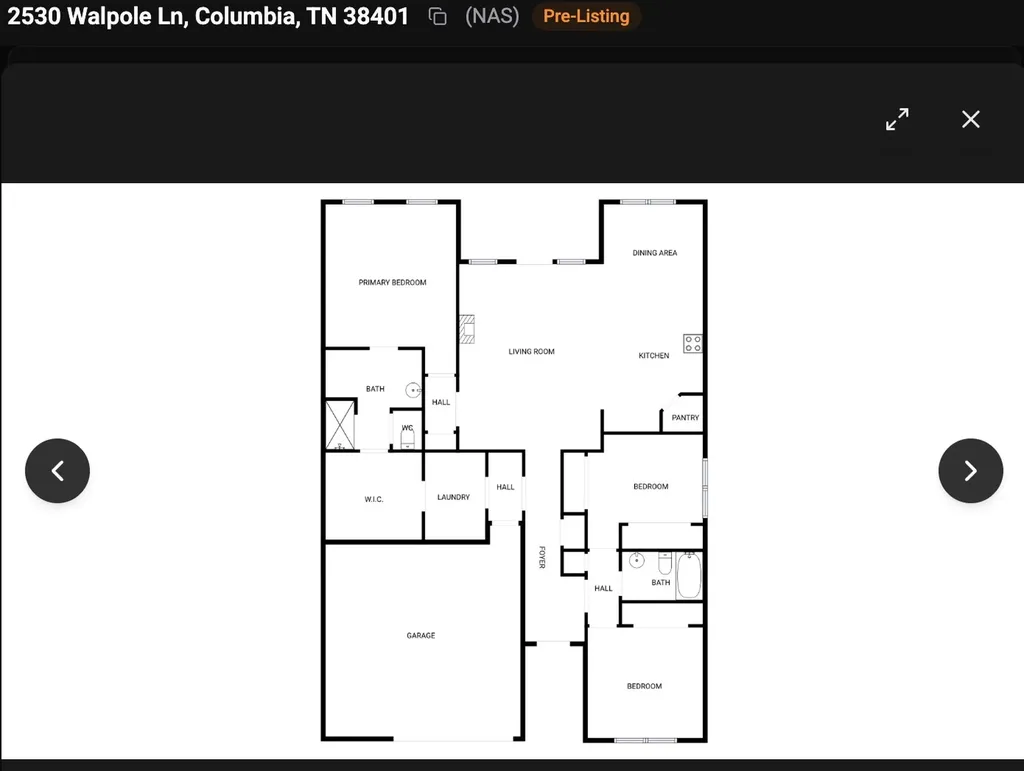 2530 Walpole Lane Columbia TN 38401