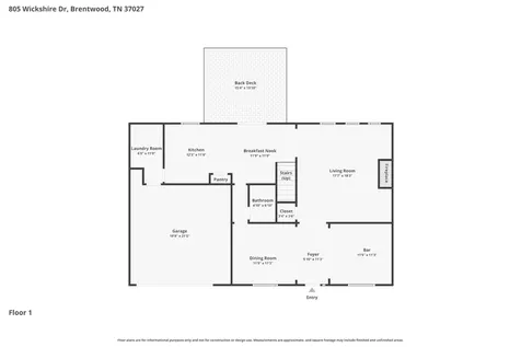 805 Wickshire Drive Brentwood TN 37027