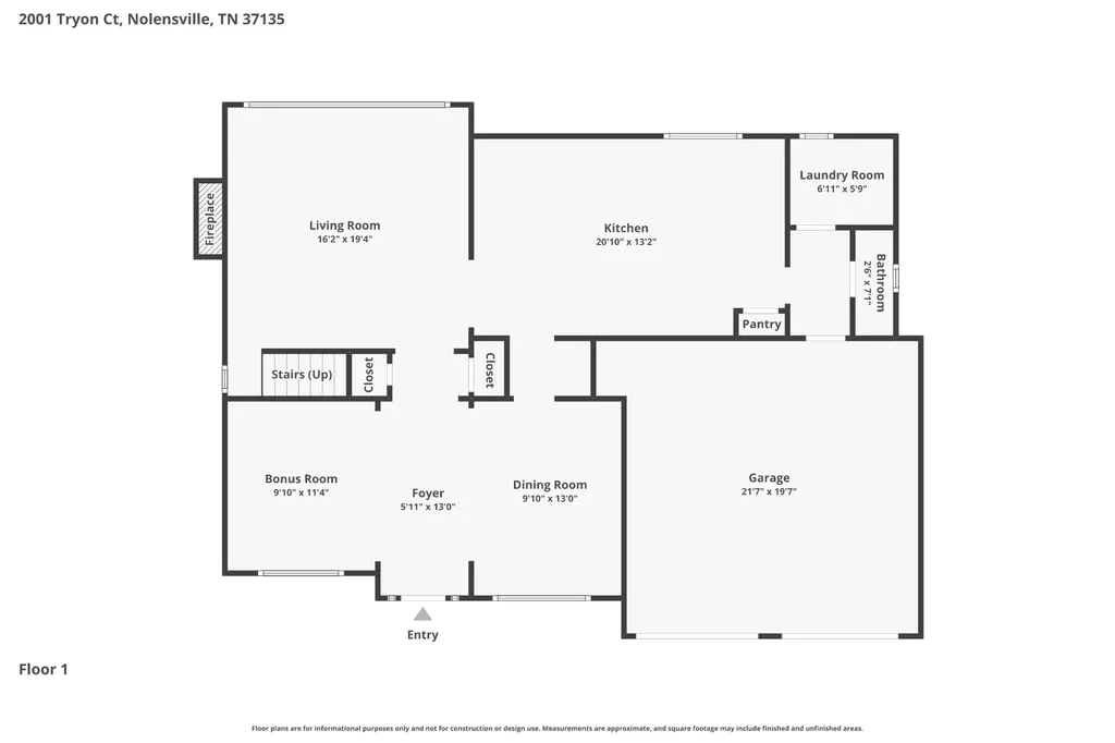 2001 Tryon Court Nolensville TN 37135