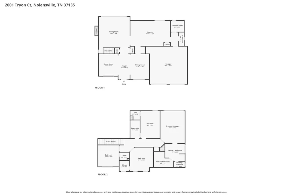 2001 Tryon Court Nolensville TN 37135