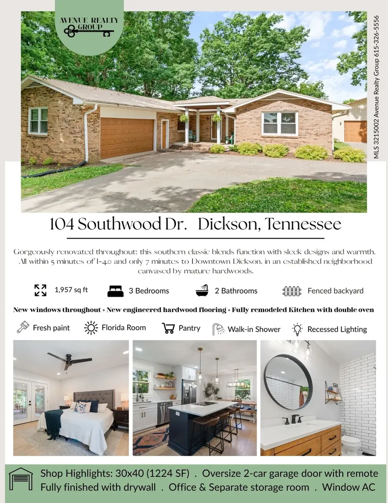 104 Southwood Drive Dickson TN 37055