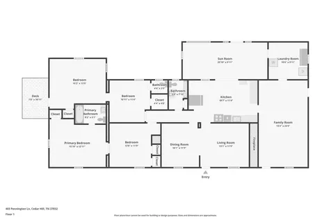 403 Pennington Lane Cedar Hill TN 37032