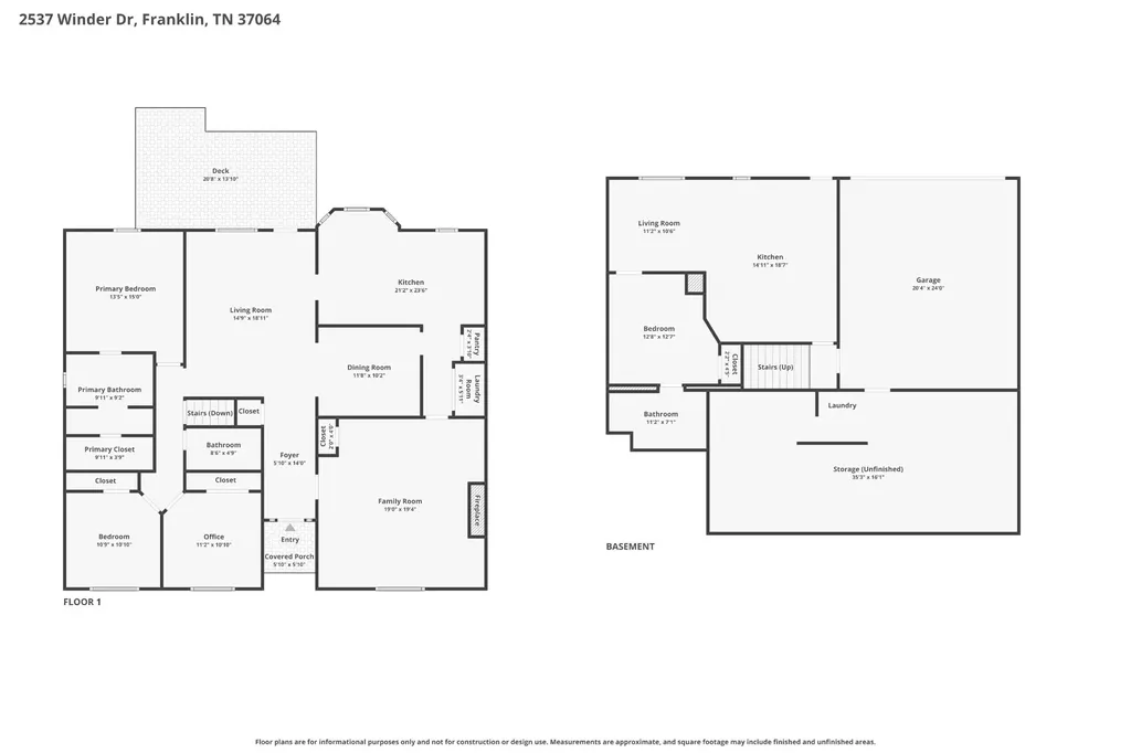 2537 Winder Drive Franklin TN 37064