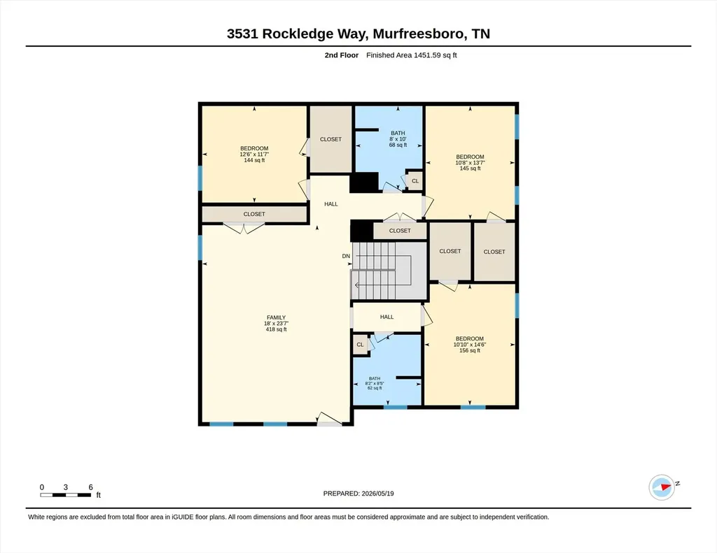 3531 Rockledge Way Murfreesboro TN 37129