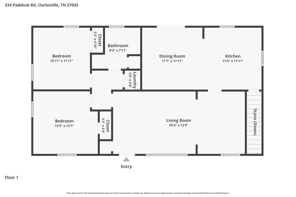 234 Paddock Road Clarksville TN 37043