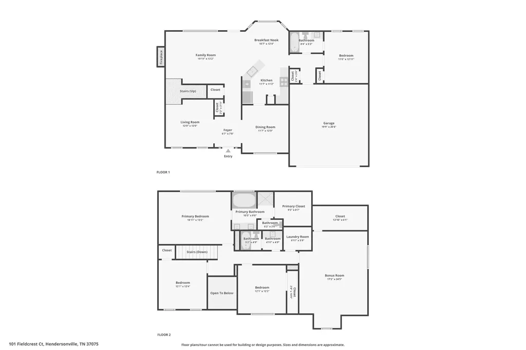 101 Fieldcrest Court Hendersonville TN 37075