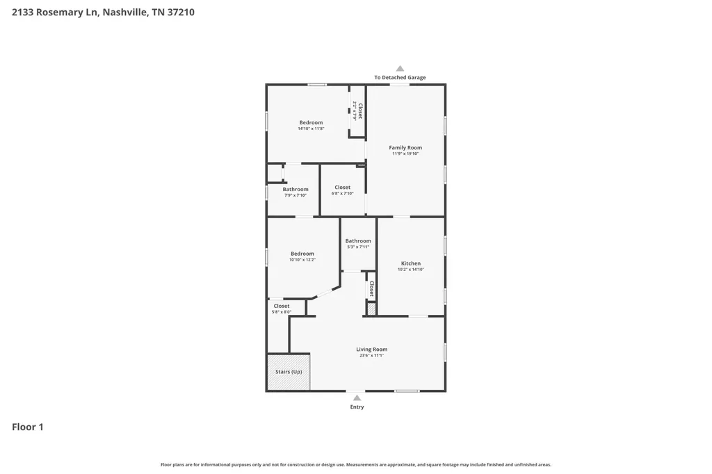 2133 Rosemary Lane Nashville TN 37210
