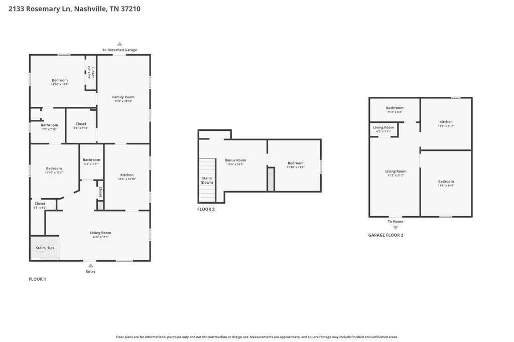 2133 Rosemary Lane Nashville TN 37210
